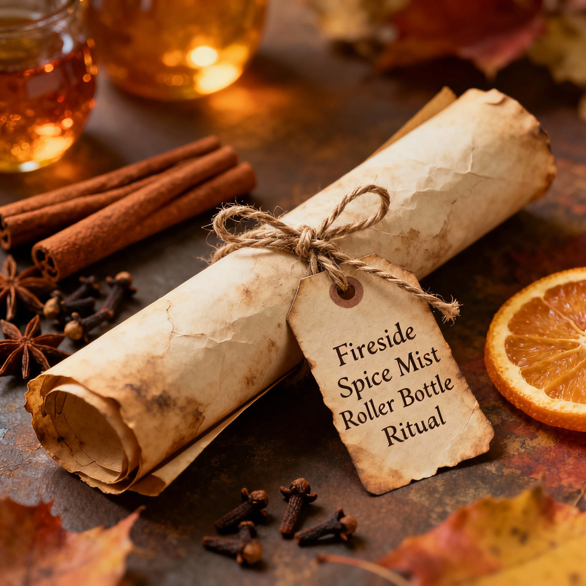 Fireside Spice Mist Roller Bottle Essential Oil Blend – Image 2