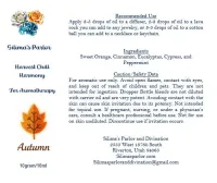 Harvest Chill Harmony Aromatherapy Essential Oil Blend – Image 3