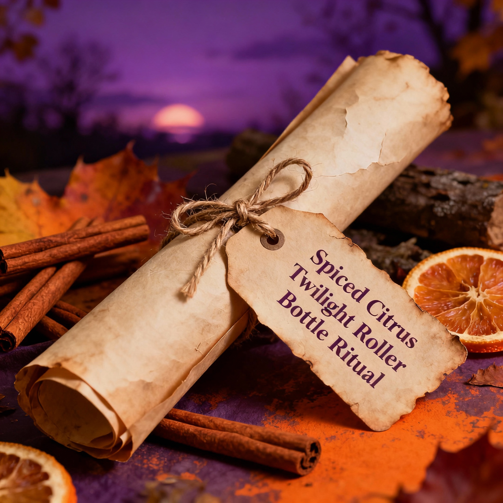 Spiced Citrus Twilight Roller Bottle Essential Oil Blend – Image 2