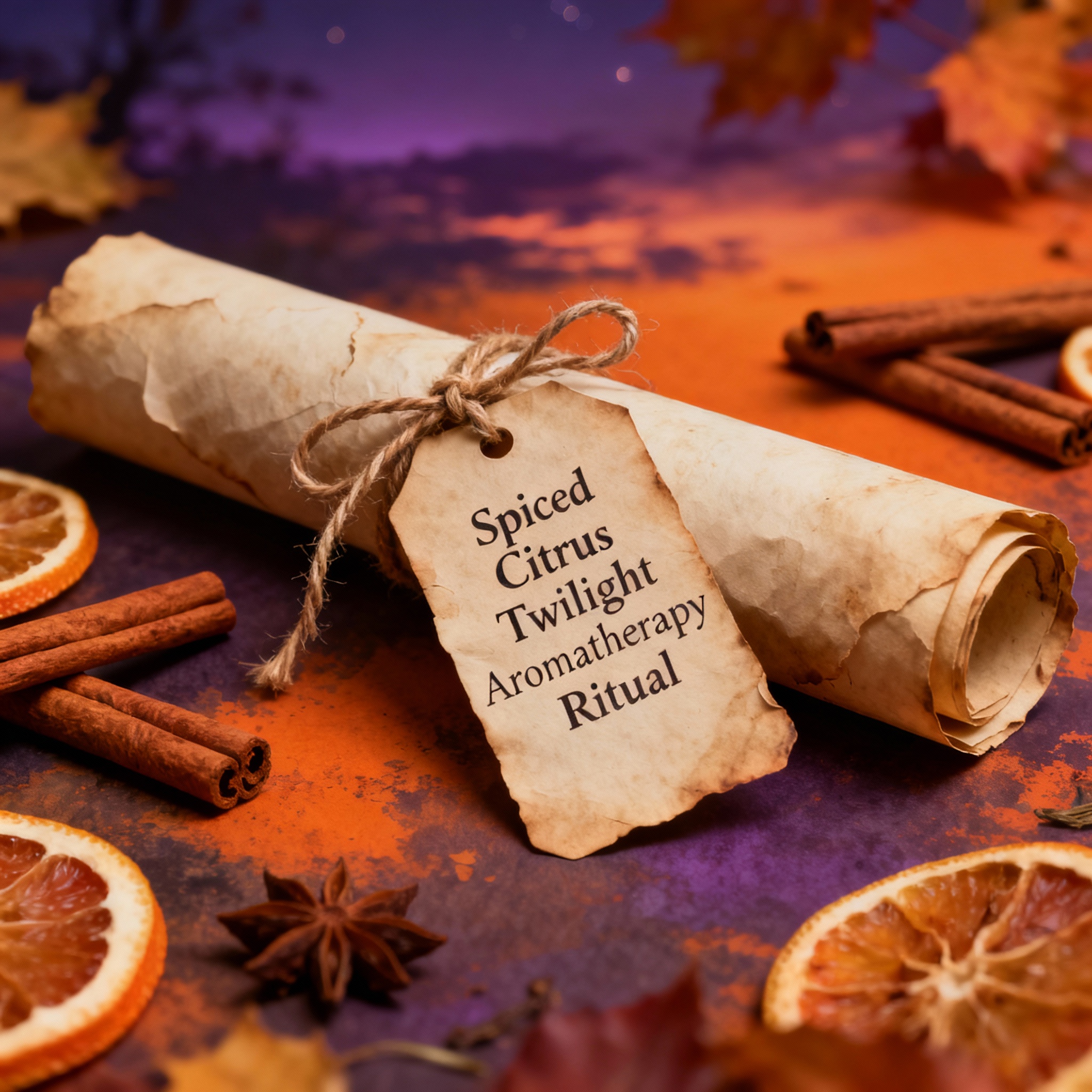 Spiced Citrus Twilight Aromatherapy Essential Oil Blend – Image 2