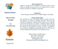 Spiced Citrus Twilight Aromatherapy Essential Oil Blend – Image 3