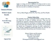 Winter’s Quiet Hearth Aromatherapy Essential Oil Blend – Image 3