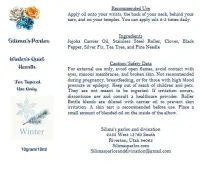 Winter’s Quiet Hearth Roller Bottle Essential Oil Blend – Image 3
