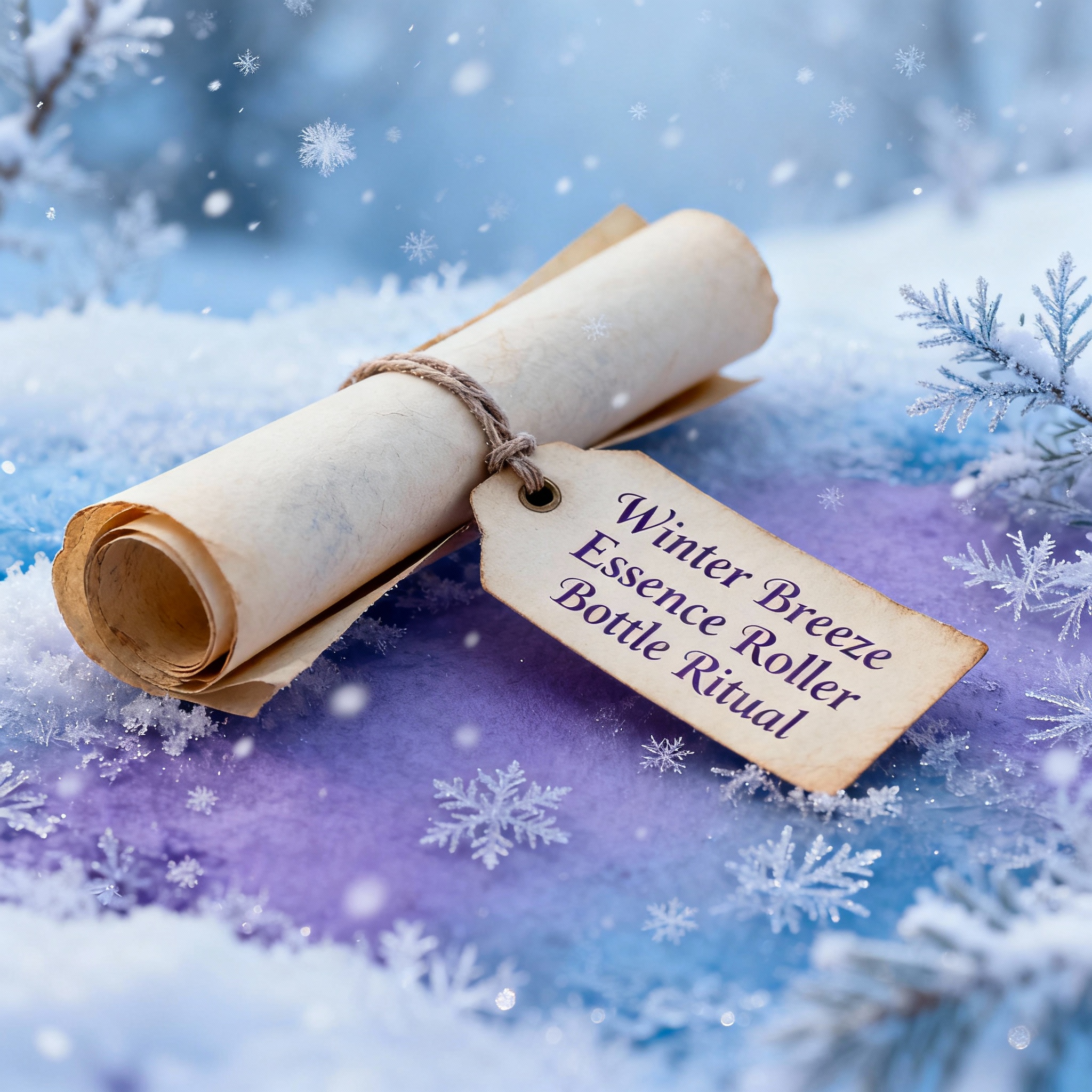 Winter Breeze Essence Roller Bottle Essential Oil Blend – Image 2