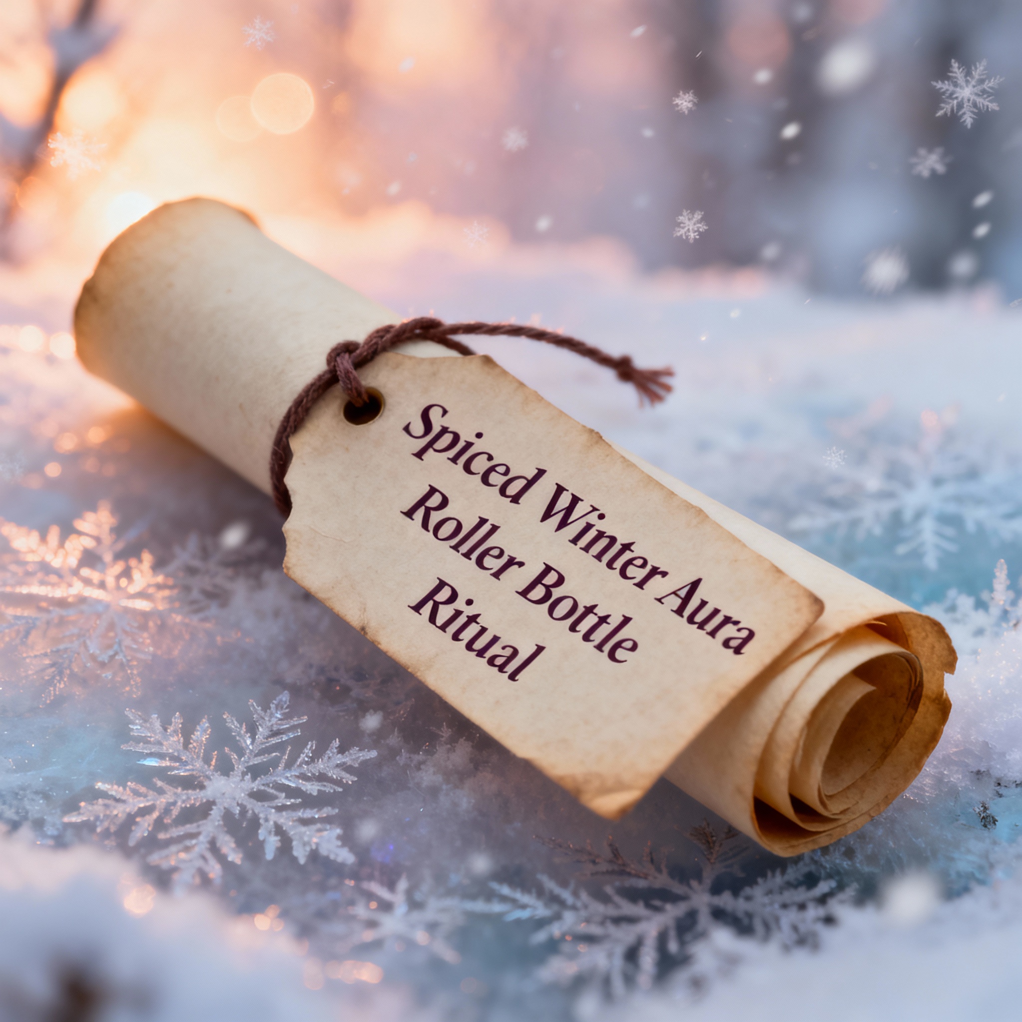 Spiced Winter Aura Roller Bottle Essential Oil Blend – Image 2