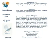 Spiced Winter Aura Roller Bottle Essential Oil Blend – Image 3