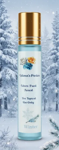 Silver Frost Forest Roller Bottle Essential Oil Blend – Image 1