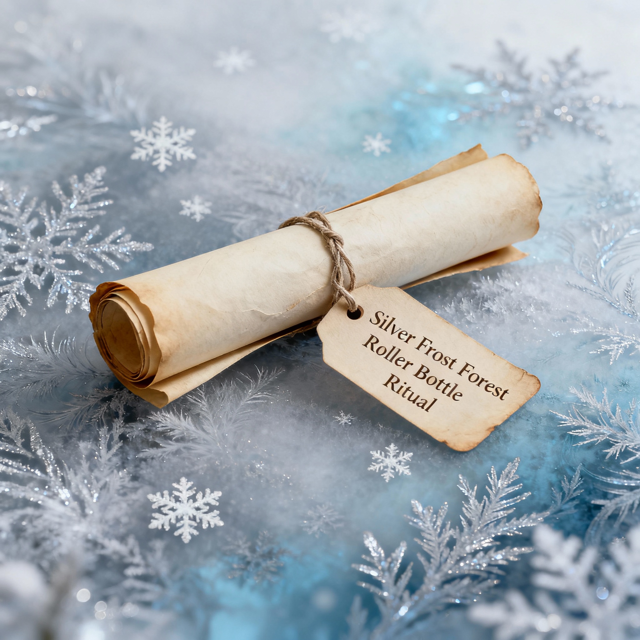 Silver Frost Forest Roller Bottle Essential Oil Blend – Image 2