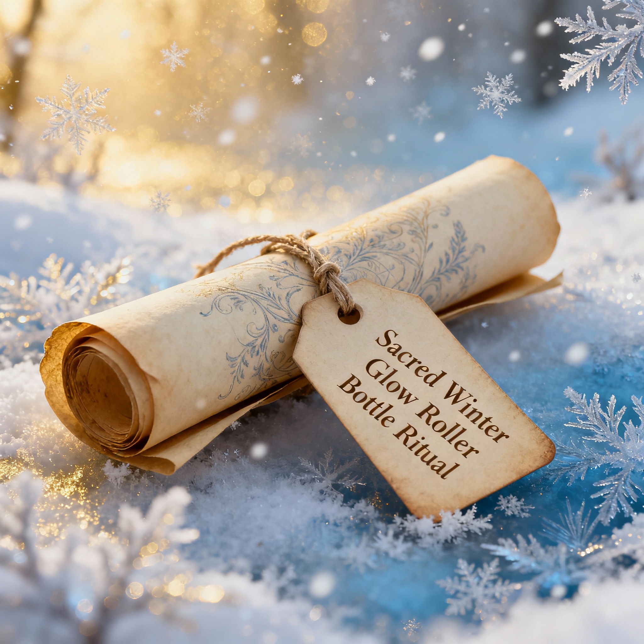 Sacred Winter Glow Roller Bottle Essential Oil Blend – Image 2