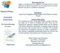 Enchanted Winter Bark Aromatherapy Essential Oil Blend – Image 3