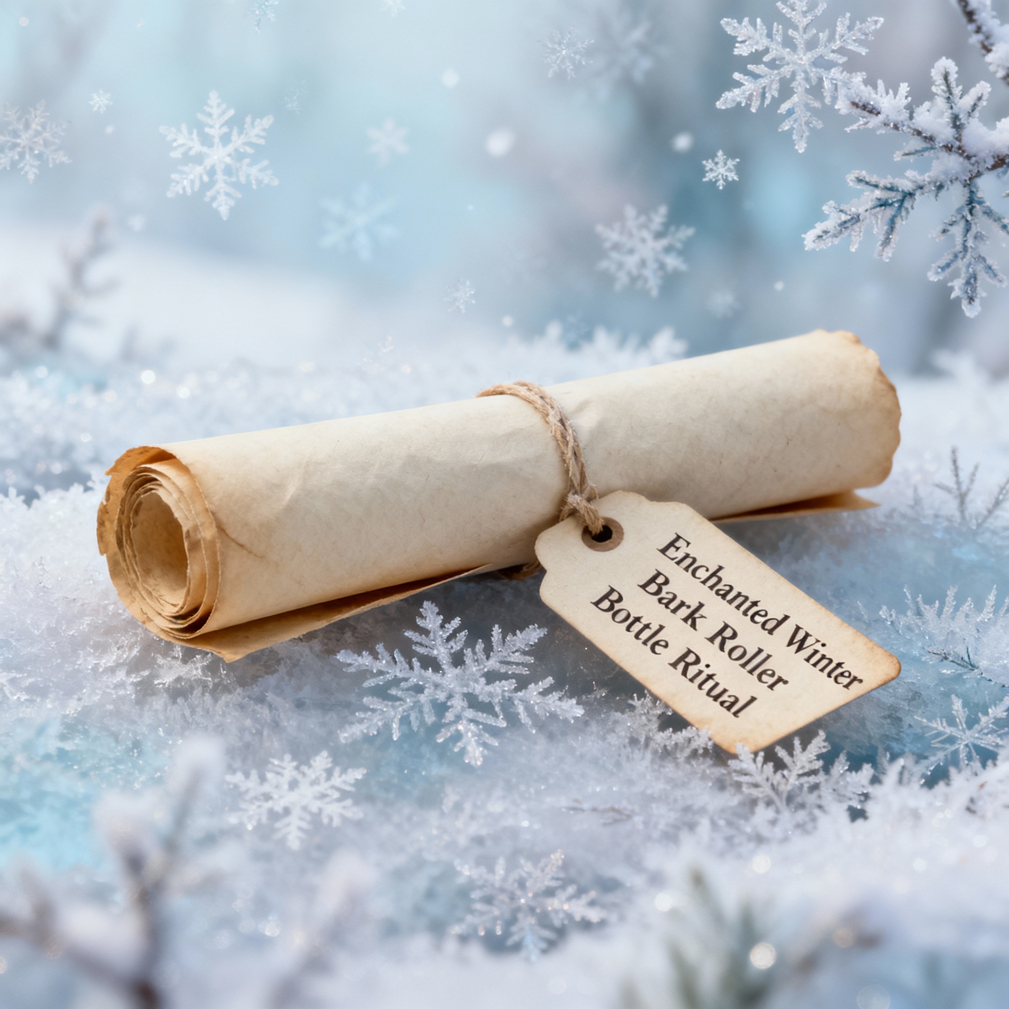 Enchanted Winter Bark Roller Bottle Essential Oil Blend – Image 2