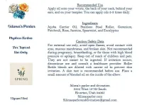 Mystica Hortus Roller Bottle Essential Oil Blend – Image 3