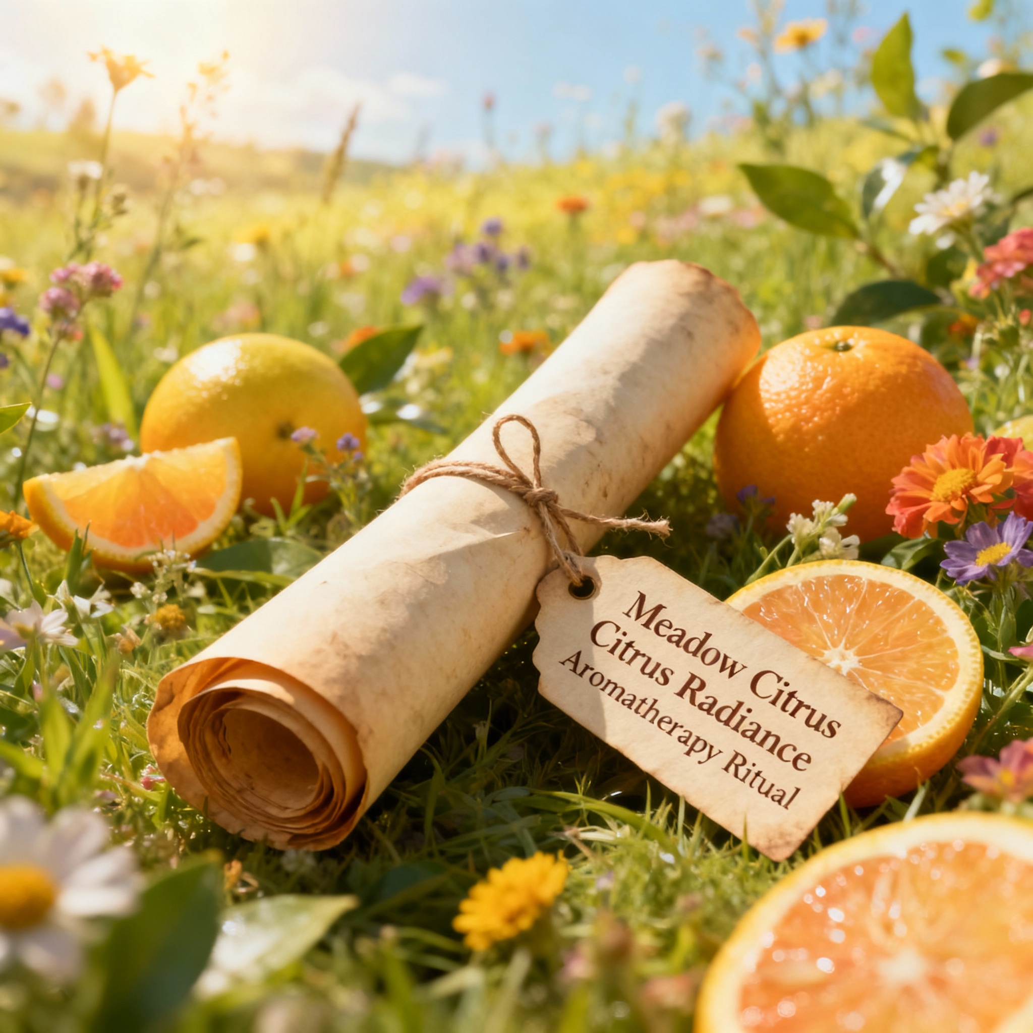 Meadow Citrus Radiance Aromatherapy Essential Oil Blend – Image 2