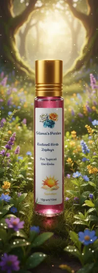 Radiant Herb Zephyr Roller Bottle Essential Oil Blend – Image 1