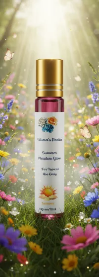 Summer Meadow Glow Roller Bottle Essential Oil Blend – Image 1