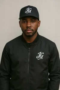 Bomber Jacket – Black – Image 2