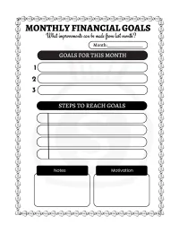 Monthly Budget Planner and Organizer 12-months: Income, Debt, Saving, Expense and Bill Tracker – Image 3