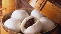 Red Bean Paste Buns 豆沙包 (10pcs) D30 – Image 1