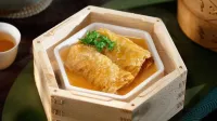 Steamed Beancurd Skin Pork & Prawn Rolls 鮮竹卷 (10pcs) D15 – Image 1