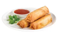 Vegetable Spring Rolls 齋春卷 (10pcs) D48 – Image 1