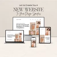 Website Created From Chosen Template – Image 1