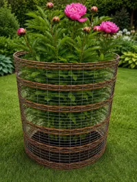 Garden Plant Support Cage – Image 1