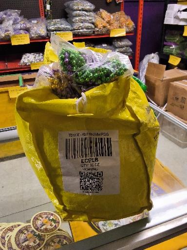 48" 7mm Bagged Beads - P/G/G – Image 1