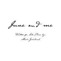 SOASS - JUNE AND ME - SHEET MUSIC - PIANO SOLO – Image 1