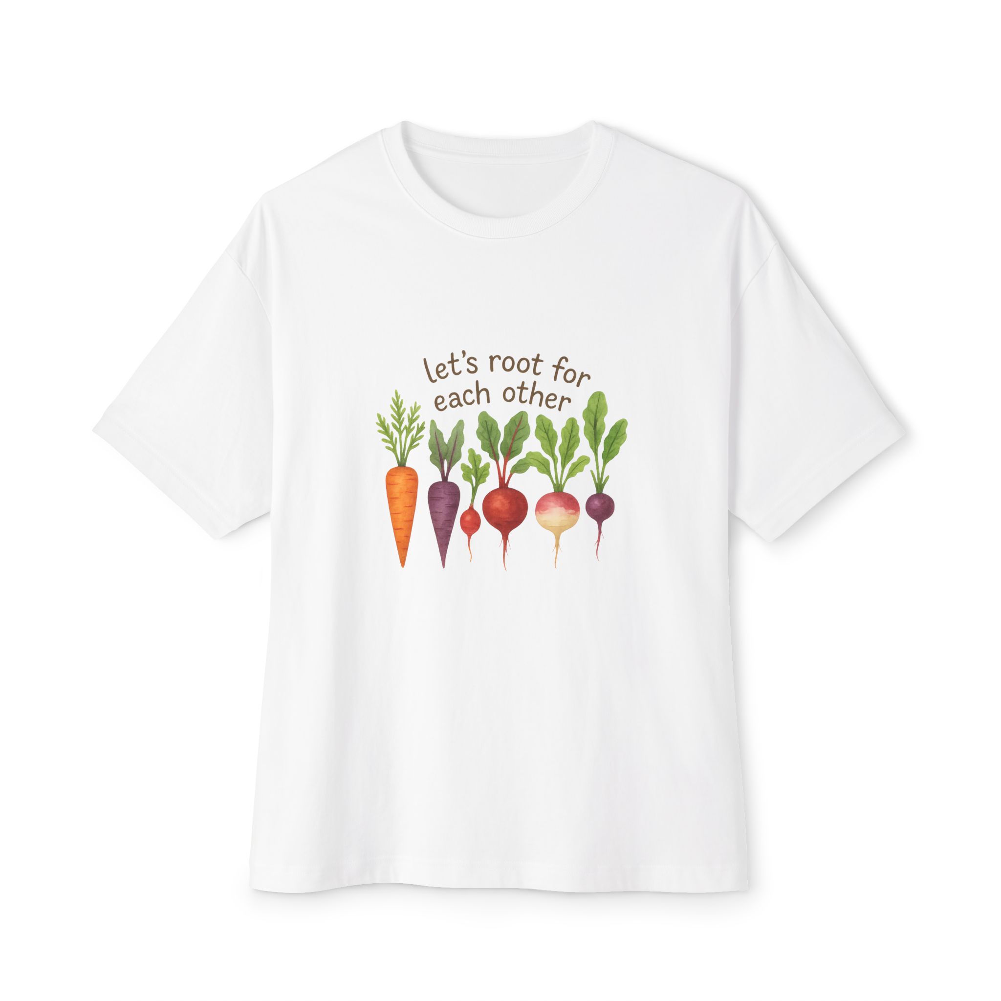 "Let's Root for Each Other" Unisex Tee – Image 5