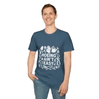 "Hoeing Ain’t Easy" Funny Gardening T-Shirt – Image 4