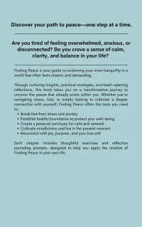 Finding Peace: A Journey of Self-Advocacy, Healing and Inner Strength – Image 2