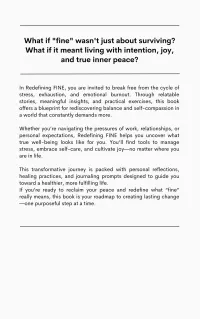 Redefining Fine: The Journey to Balance, Self-Care, and Unshakable Joy – Image 4