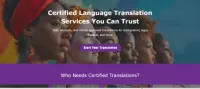 Notarized Affidavit of Translation (Certified Translations) – Image 1