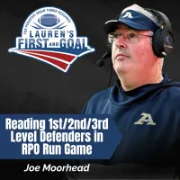 Joe Moorhead - Reading 1st/2nd/3rd Level Defenders in RPO Run Game – Image 1