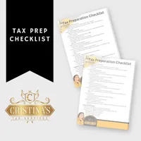 Tax Preparation Checklist – Image 1