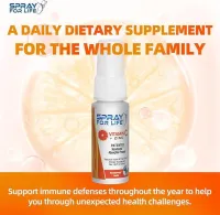 Spray For Life Vitamin C + Zinc Spray, 2 Pack All Natural Nanotechnology Sugar Free  – Image 4