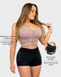 Faja short Little Secret con levantamiento de glúteos – Image 2