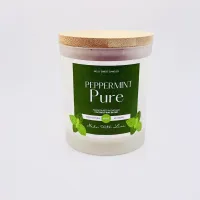 Peppermint Pure 10 oz Scented Candle – Image 1