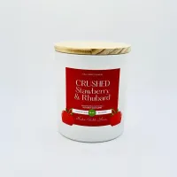 Crushed Stawberry & Rhubard 10 oz Scented Candles – Image 1