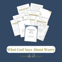 What God Says About Worry: The Journal of Transformation towards Mental Wellness – Image 5