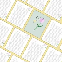 Pink Tulip Daily Journal – Image 2