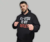 "Jiu-Jitsu Is My Outlet" Classic Jiu-Jitsu Hoodie – Image 1