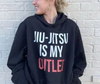 "Jiu-Jitsu Is My Outlet" Classic Jiu-Jitsu Hoodie – Image 5