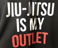 "Jiu-Jitsu Is My Outlet" Classic Jiu-Jitsu Hoodie – Image 8