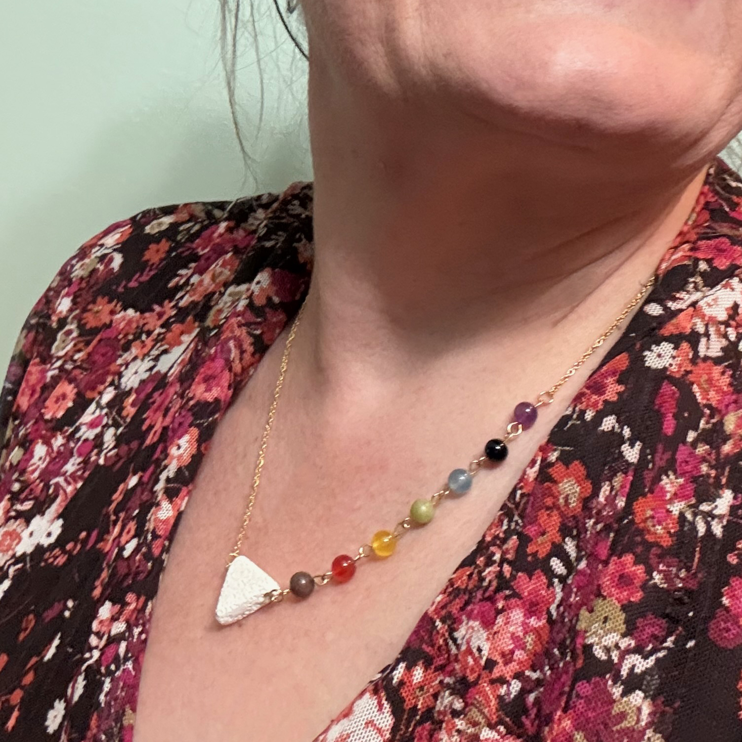 Diffuser Necklace with Lava Stone – Image 1