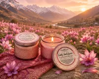 India Indulgence — Kashmiri Nargis Soy Candle – Image 1
