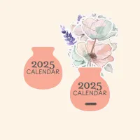 2025 Stackable Calendar Botanicals – Image 2