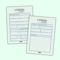 Content Planner Notepad – Image 2