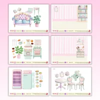 Paper Dream Doll House & Paper Dolls Set – Image 5