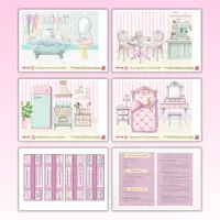 Paper Dream Doll House & Paper Dolls Set – Image 3